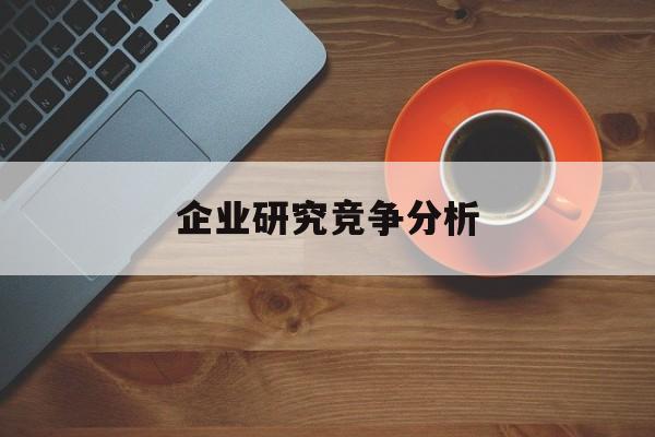 企业研究竞争分析(企业竞争力研究方法)自贡市